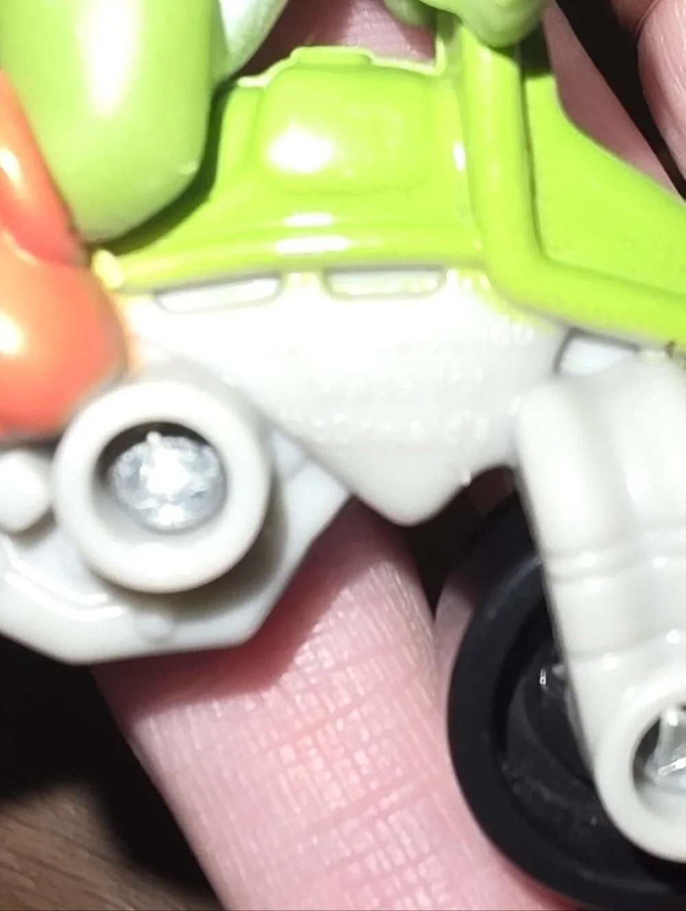 2022 Yoshi Green Motorcycle Figure - Kids Toys MCD'S